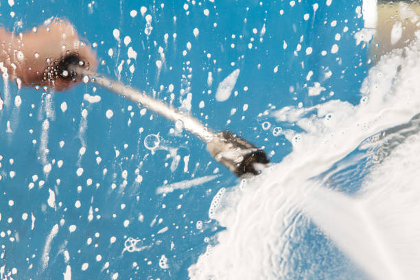 Post-Construction Pressure Washing in Saddle Rock, NY